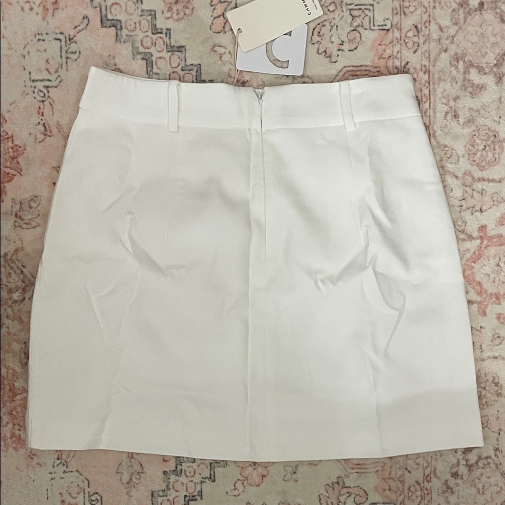 Commense White Mini Skirt - Picture 4 of 4